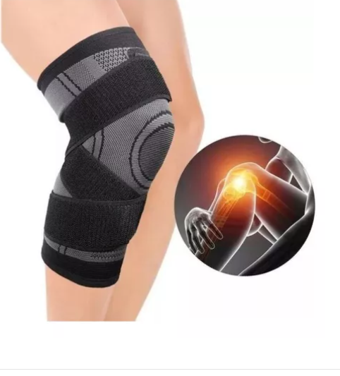 Rodillera De Compresion Ajustable 2X1 🥇