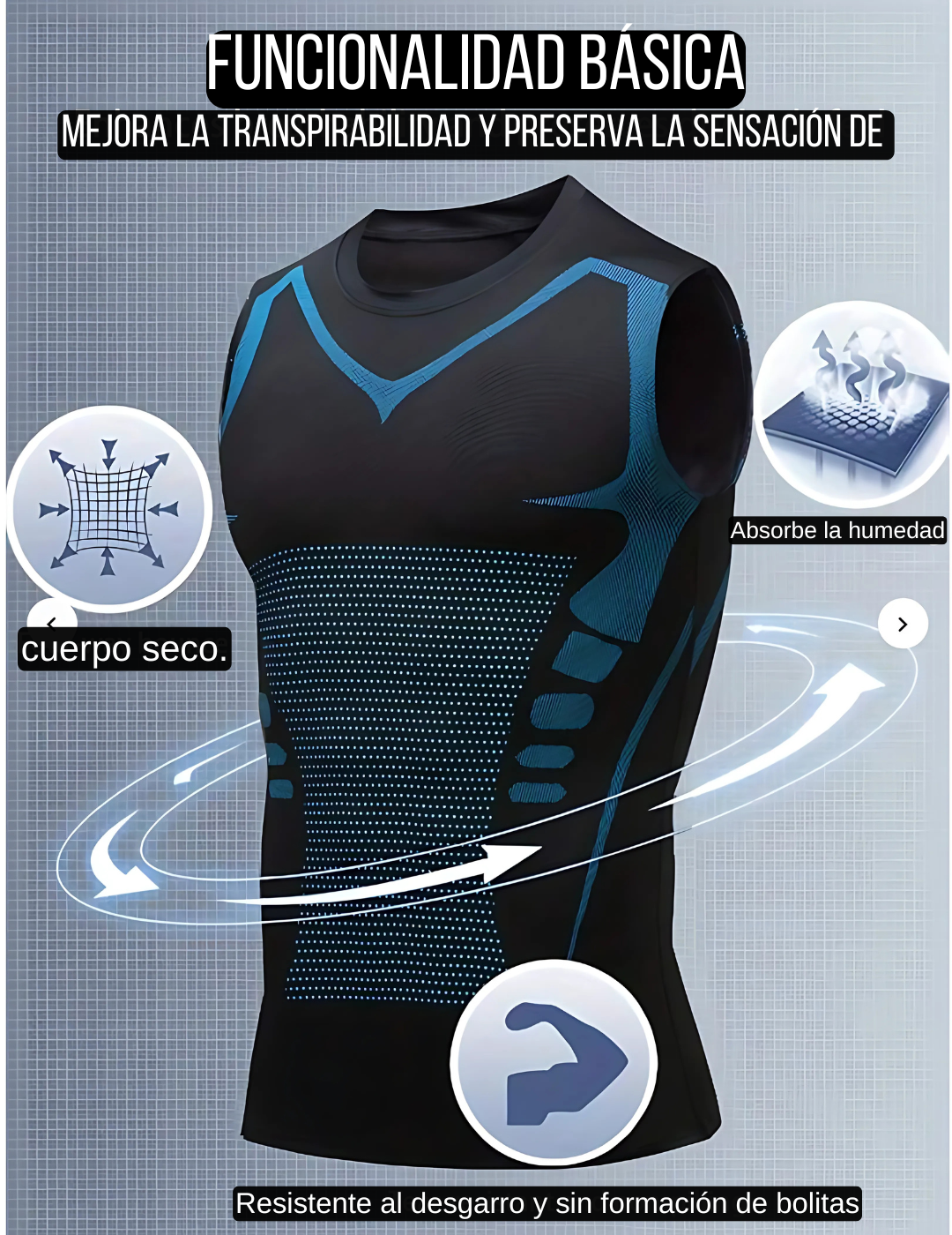 VitaBoost PowerVest™ | Aumenta tu energía, fortalece tus músculos, mejora tu postura.