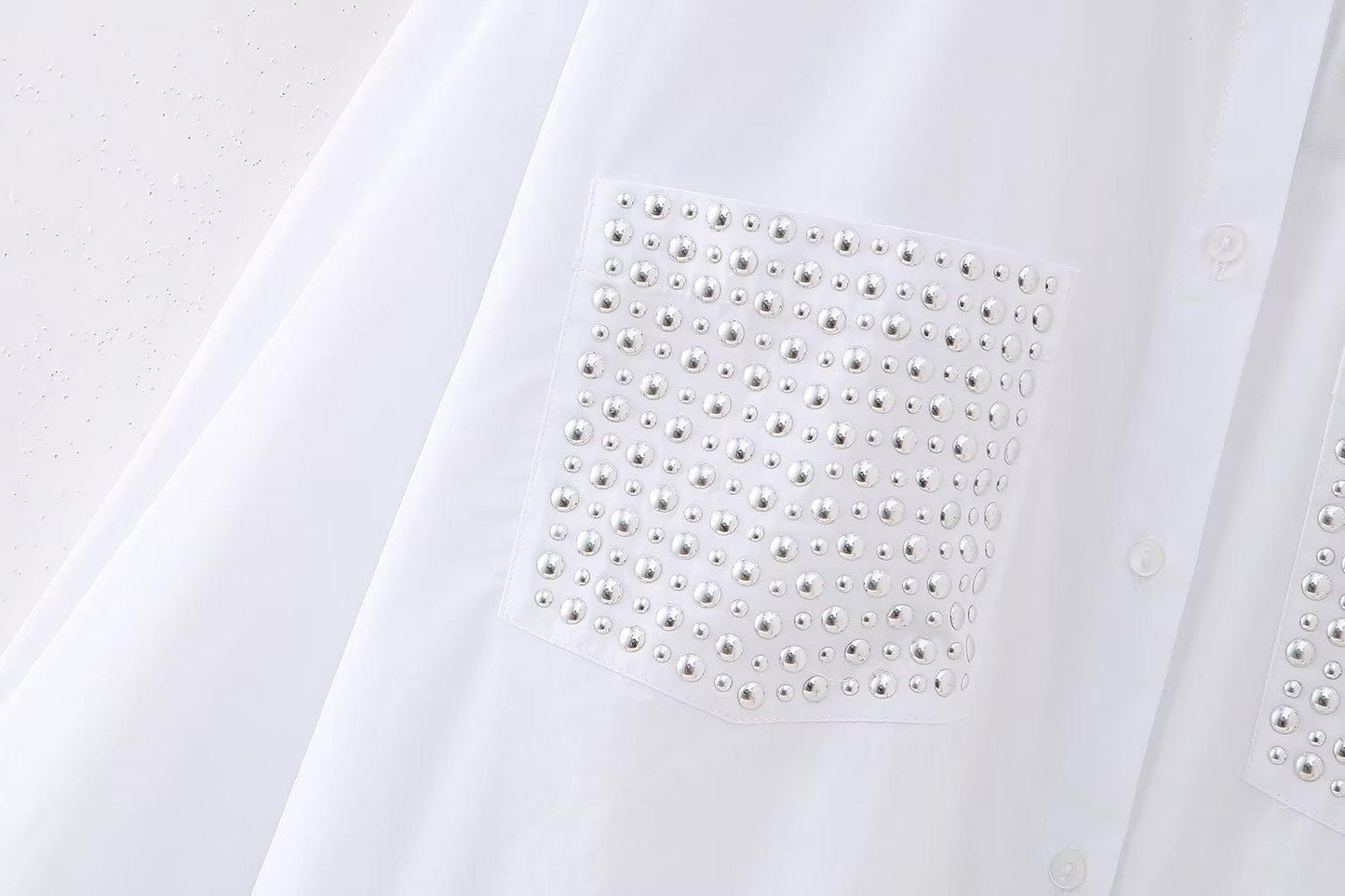 Camisa MEGAN con bolsillo decorativo